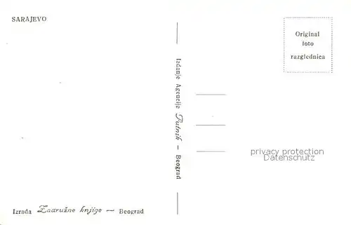 Sarajevo Palast Sarajevo