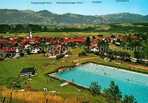Altstaedten_Allgaeu Panorama mit Schwimmbad Altstaedten_Allgaeu