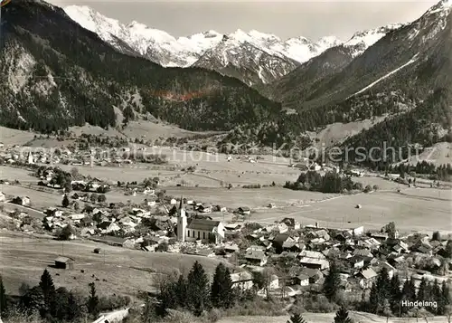 Hindelang mit Bad Oberdorf und Allgaeuer Alpen Hindelang