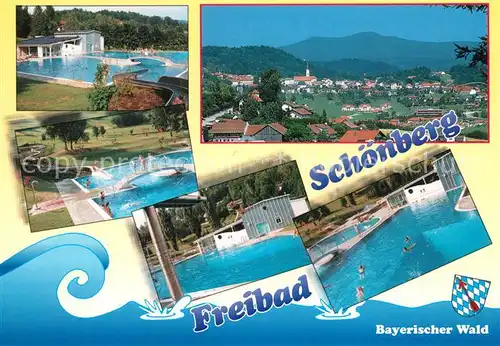 Schoenberg_Bayerischer_Wald Freibad Panorama Schoenberg_Bayerischer