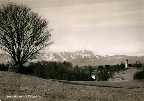 Holzhausen_Starnberger_See mit Zugspitze Holzhausen_Starnberger