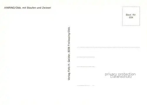 Ainring mit Staufen und Zwiesel Ainring