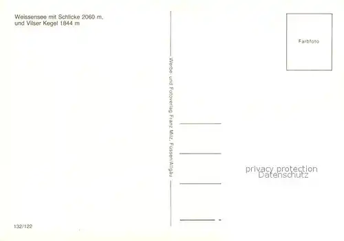 Weissensee_Fuessen mit Schlicke und Vilser Kegel Weissensee Fuessen