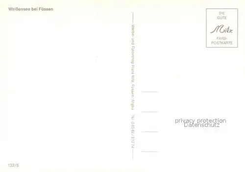 Weissensee_Fuessen Panorama Weissensee Fuessen