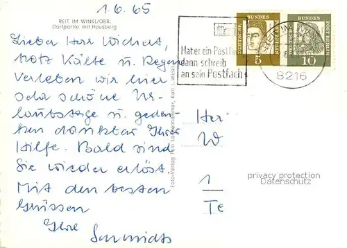 Reit_Winkl Dorfpartie mit Hausberg Reit_Winkl