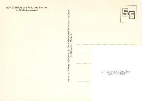 Muenstertal_Schwarzwald Panorama Muenstertal_Schwarzwald