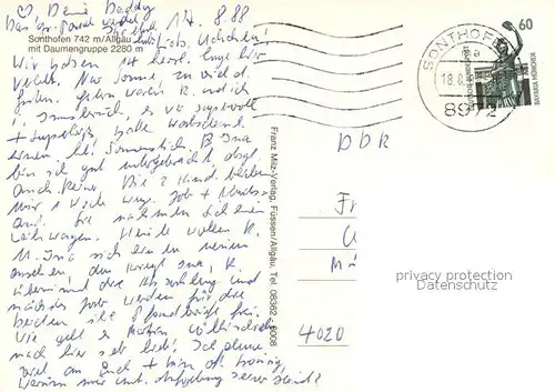 Sonthofen_Oberallgaeu mit Daumengruppe Sonthofen Oberallgaeu