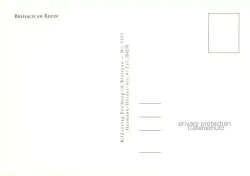 Breisach_Rhein mit Muenster Breisach Rhein