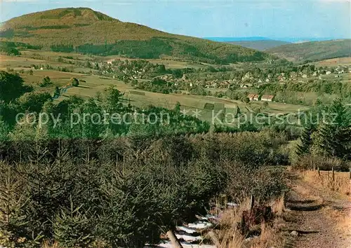Gersfeld_Rhoen Panorama Gersfeld Rhoen
