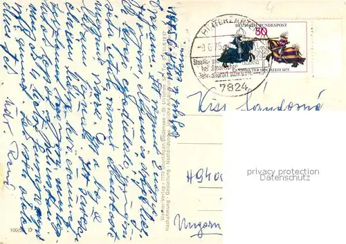 Hinterzarten Springbrunnen Ortsmotiv Panorama Brunnen Hinterzarten