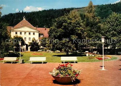 St_Blasien Kurpark und Hotel Klosterhof St_Blasien