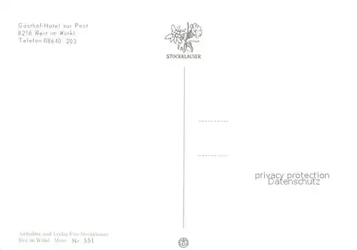 Reit_Winkl Gasthof Hotel zur Post Reit_Winkl