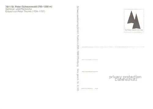 St_Peter_Schwarzwald Seminar und Pfarrkirche St_Peter_Schwarzwald