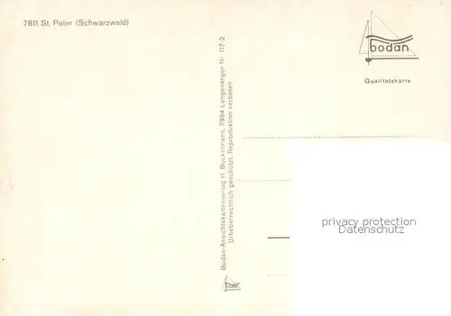 AK / Ansichtskarte St_Peter_Schwarzwald Kirche St_Peter_Schwarzwald