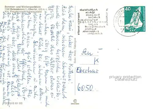 AK / Ansichtskarte Obertal_Baiersbronn Buhlbach Mitteltal Kurklinik Golfplatz mit Schwimmbad Obertal Baiersbronn