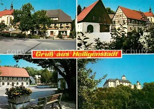 AK / Ansichtskarte Heiligenstadt_Oberfranken Ortspartien Schloss Heiligenstadt_Oberfranken