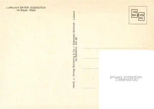 AK / Ansichtskarte Bayerisch_Eisenstein Panorama Bayerisch_Eisenstein