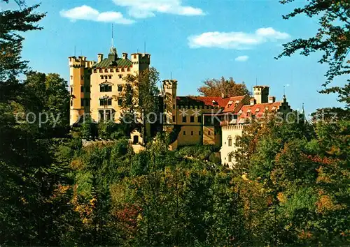AK / Ansichtskarte Schwangau Koenigsschloss Hohenschwangau Schwangau