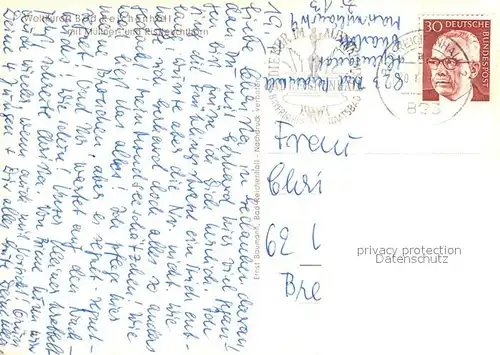 AK / Ansichtskarte Bad_Reichenhall mit Muellner und Ristfeuchthorn Bad_Reichenhall