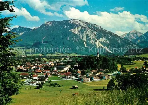 AK / Ansichtskarte Ruhpolding mit Rauschberg und Sonntagshorn Ruhpolding