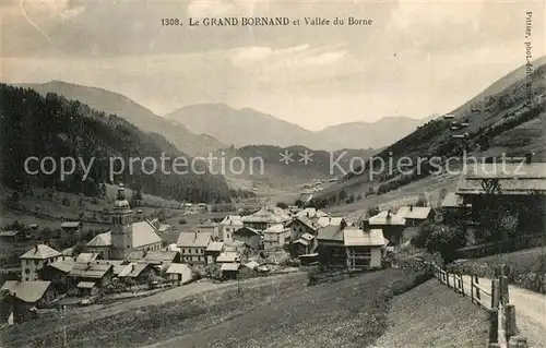 AK / Ansichtskarte Le_Grand Bornand et Valle du Borne Le_Grand Bornand