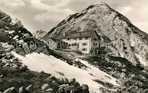 AK / Ansichtskarte Kruen Krottenkopfhuette Risskopf Kruen