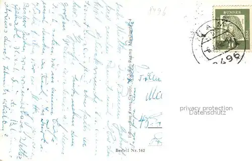 AK / Ansichtskarte Lam_Oberpfalz Stadtansicht Arber Lam_Oberpfalz