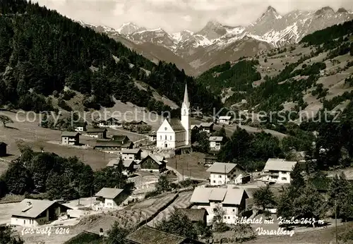 AK / Ansichtskarte Silbertal mit Zimba Vorarlberg Silbertal