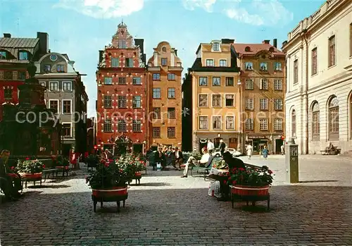 AK / Ansichtskarte Stockholm Gamla Stan Stortorget Stockholm