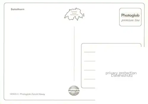 AK / Ansichtskarte Solothurn Brunnen Solothurn