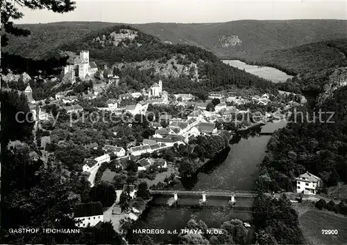 AK / Ansichtskarte Hardegg Gasthof Teichmann Hardegg