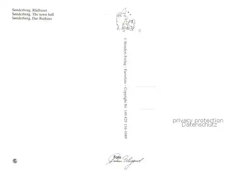AK / Ansichtskarte Sonderborg Rathaus Sonderborg