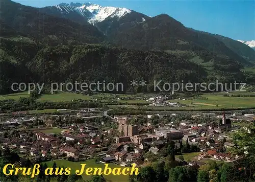 AK / Ansichtskarte Jenbach_Tirol Fliegeraufnahme Jenbach Tirol