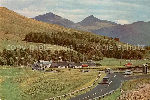 AK / Ansichtskarte Perthshire_Schottland Ben More and Stobinian from Tyndrum crossroads Perthshire_Schottland