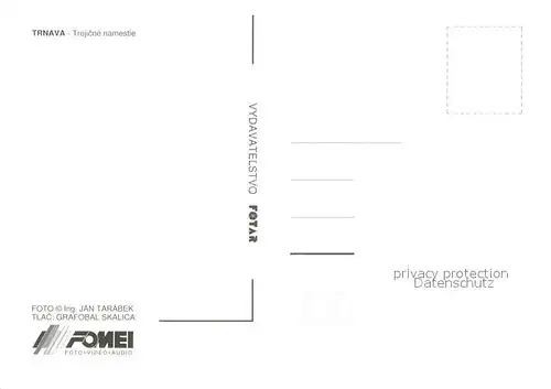 AK / Ansichtskarte Trnava Trojicne namestie Trnava