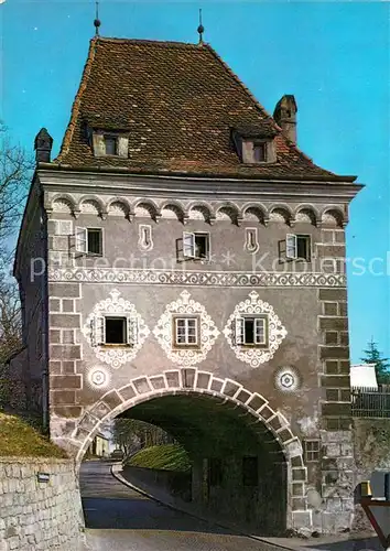 AK / Ansichtskarte Steyr_Enns_Oberoesterreich Schnallentor Steyr_Enns