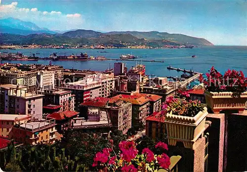 AK / Ansichtskarte La_Spezia mit Hafen La_Spezia