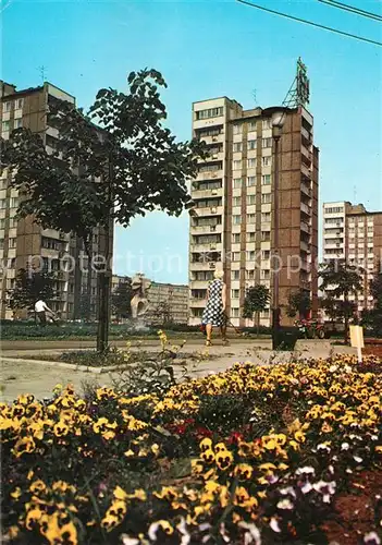 AK / Ansichtskarte Legnica Zabudowa w rejonie ulicy Mlynarskiej Wohnsiedlung Hochhaeuser Legnica
