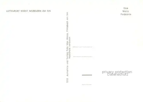 AK / Ansichtskarte Neubeuern Dorfpartie Neubeuern