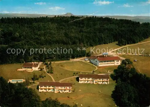 AK / Ansichtskarte Gailingen Kliniken Dr Schmieder Haeuser am Berg Fliegeraufnahme Gailingen