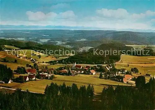 AK / Ansichtskarte Saig_Schwarzwald Fliegeraufnahme Saig Schwarzwald