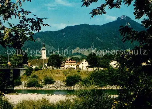 AK / Ansichtskarte Lenggries mit Geierstein Lenggries