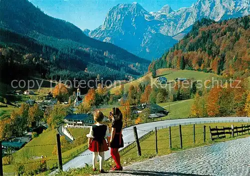 AK / Ansichtskarte Ramsau_Berchtesgaden Blick von der Alpenstrasse Ramsau Berchtesgaden