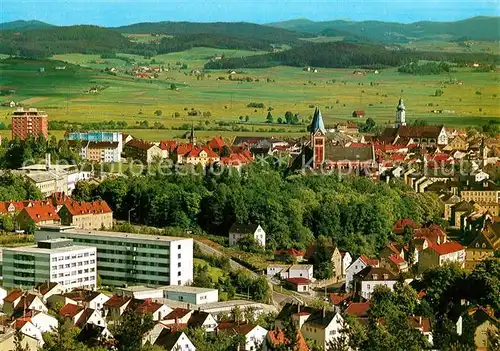 AK / Ansichtskarte Cham_Oberpfalz Fliegeraufnahme Cham Oberpfalz