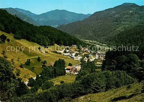 AK / Ansichtskarte Aitern Cafe Restaurant Pension Belchenblick Panorama Aitern