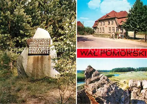AK / Ansichtskarte Polen_Poland Na zlaku bitewnym o przelamania Walu Pomorski 