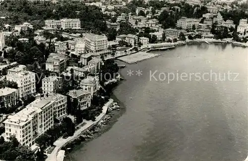 AK / Ansichtskarte Opatija_Istrien Fliegeraufnahme Opatija_Istrien