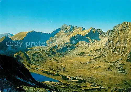 AK / Ansichtskarte Tatry_Wysokie Dolina Pieclu Stawow Polskich Tatry Wysokie