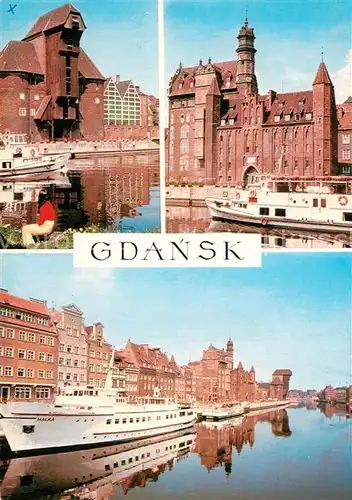 AK / Ansichtskarte Gdansk Hafenpartien Gdansk