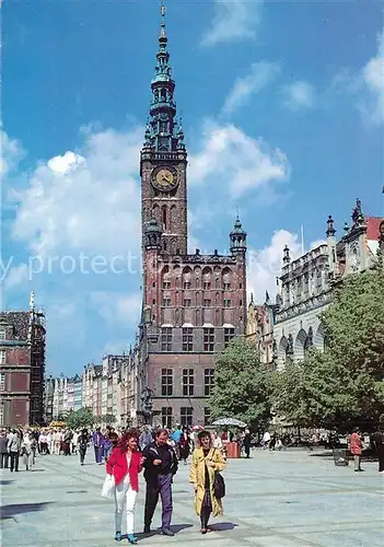 AK / Ansichtskarte Gdansk Ratusz Glownego Miasta Gdansk